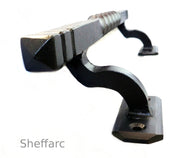 Easy reach offset ornamental mobility aid grab handle - rail - bar - style 5 - www.sheffarc.com