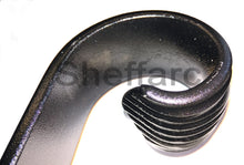 Adjustable wrought iron style handrail with newel post - www.sheffarc.com