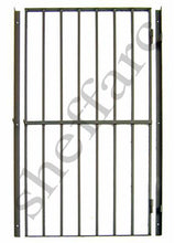 Hinged door security gate / grille for home, office or garage - www.sheffarc.com