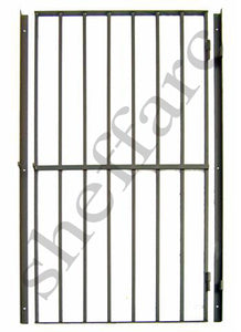 Hinged door security gate / grille for home, office or garage - www.sheffarc.com