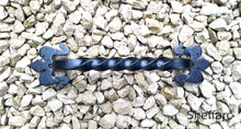 Ornamental wrought iron mobility aid grab handle - rail - bar - style 1 - www.sheffarc.com