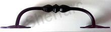 Ornamental wrought iron grab handle, mobility aid - rail - bar - style 2