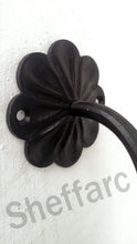 Ornamental wrought iron grab handle, mobility aid - rail - bar - style 2 - www.sheffarc.com