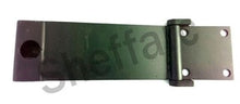 Door Security Hasp and Staple - Heavy Duty with Shielded Lock - www.sheffarc.com