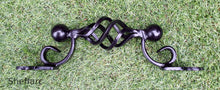 Ornamental wrought iron metal grab handle mobility aid - rail - bar - style 3 - www.sheffarc.com