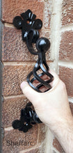 Ornamental wrought iron metal grab handle mobility aid - rail - bar - style 3 - www.sheffarc.com