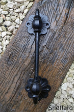 Ornamental metal mobility aid grab handle for elderly - rail - Bar - style 9 - www.sheffarc.com