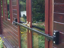 Shed Security - Slide-In Door Garage Security Bar for Office, Shed, Beach Hut - www.sheffarc.com