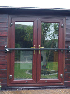 Shed Security - Slide-In Door Garage Security Bar for Office, Shed, Beach Hut - www.sheffarc.com