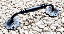 Ornamental wrought iron grab handle, mobility aid - rail - bar - style 2
