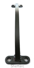 Arched wrought iron metal mobility aid grab handle - rail - bar - style 6 - www.sheffarc.com