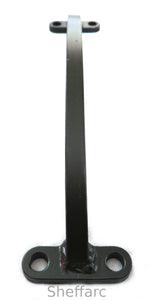 Arched wrought iron metal mobility aid grab handle - rail - bar - style 6 - www.sheffarc.com