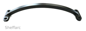 Arched wrought iron metal mobility aid grab handle - rail - bar - style 6 - www.sheffarc.com