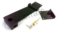 Door Security Hasp and Staple - Heavy Duty with Shielded Lock - www.sheffarc.com