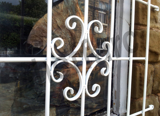 Window security grilles for garage, office and home, Raised or Flat Fixed - www.sheffarc.com