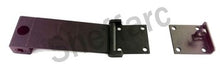 Door Security Hasp and Staple - Heavy Duty with Shielded Lock - www.sheffarc.com