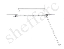 Hinged door security gate / grille for home, office or garage - www.sheffarc.com