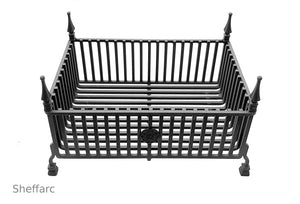 DOG GRATE / FIRE BASKET wood log burner / coal fire - www.sheffarc.com