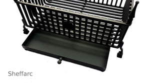 DOG GRATE / FIRE BASKET wood log burner / coal fire - www.sheffarc.com