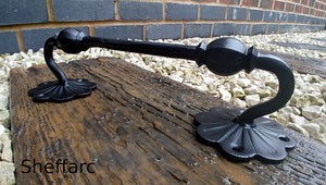 Ornamental metal mobility aid grab handle for elderly - rail - Bar - style 9 - www.sheffarc.com