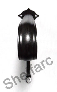 1 or 2 Step Wall Mounted Steel mobility aid Handrail - www.sheffarc.com