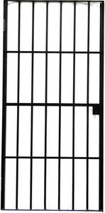 Removable security door grille / gate for garage, office or home - www.sheffarc.com