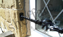 2 x Ornamental security basket on twisted bars - www.sheffarc.com