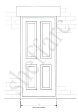 Removable security door grille / gate for garage, office or home - www.sheffarc.com