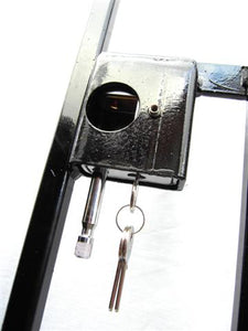 Removable security door grille / gate for garage, office or home - www.sheffarc.com