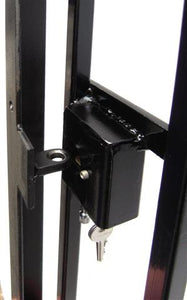 Removable security door grille / gate for garage, office or home - www.sheffarc.com