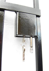 Removable security door grille / gate for garage, office or home - www.sheffarc.com