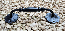 Ornamental wrought iron grab handle, mobility aid - rail - bar - style 2