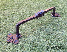 Ornamental mobility aid for elderly / disabled, grab handle / rail / bar - style 12 - www.sheffarc.com