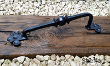 Ornamental sloping mobility aid for elderly / disabled, grab handle / rail / bar - style 13 - www.sheffarc.com